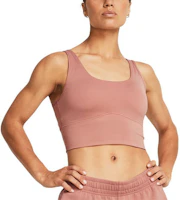 (Women) Under Armour Meridian Fitted Crop Training Tank Top Pink 1379153-696 (Women) Under Armour Meridian Fitted Crop Training Tank Top Pink 1379153-696