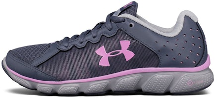 (Women) Under Armour Micro G Assert 6 'Grey Pink' 1303121-102 (Women) Under Armour Micro G Assert 6 'Grey Pink' 1303121-102