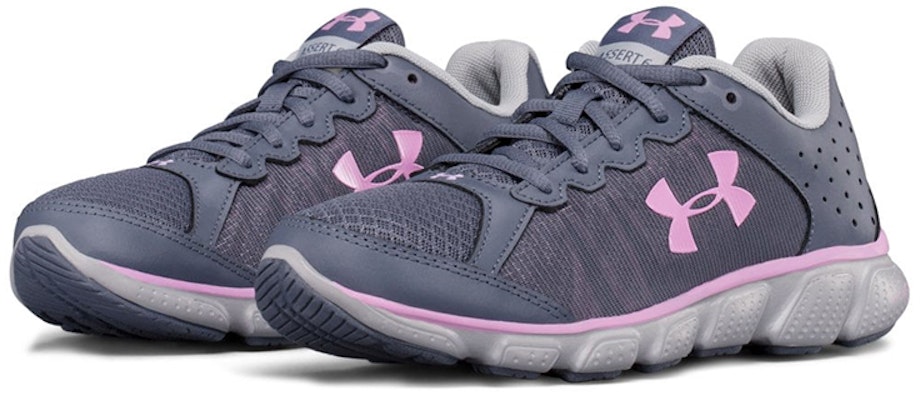 (Women) Under Armour Micro G Assert 6 'Grey Pink' 1303121-102 Lookbook (Women) Under Armour Micro G Assert 6 'Grey Pink' 1303121-102
