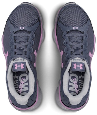 (Women) Under Armour Micro G Assert 6 'Grey Pink' 1303121-102 Shop (Women) Under Armour Micro G Assert 6 'Grey Pink' 1303121-102