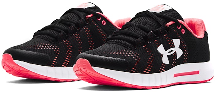 (W) 安德玛 Micro G Pursuit BP 黑粉色 运动鞋 3021969-004 Lookbook (W) 安德玛 Micro G Pursuit BP 黑粉色 运动鞋 3021969-004