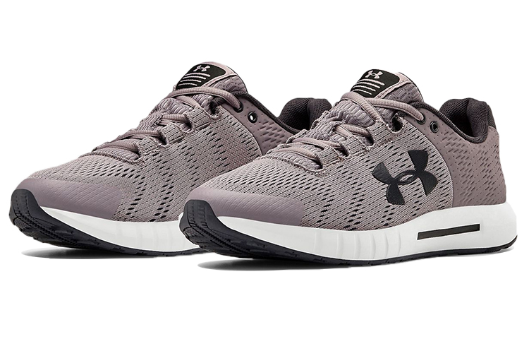 Lookbook (W) Under Armour Micro G Pursuit BP Sportschoenen Grijs/Paars 3021969-500