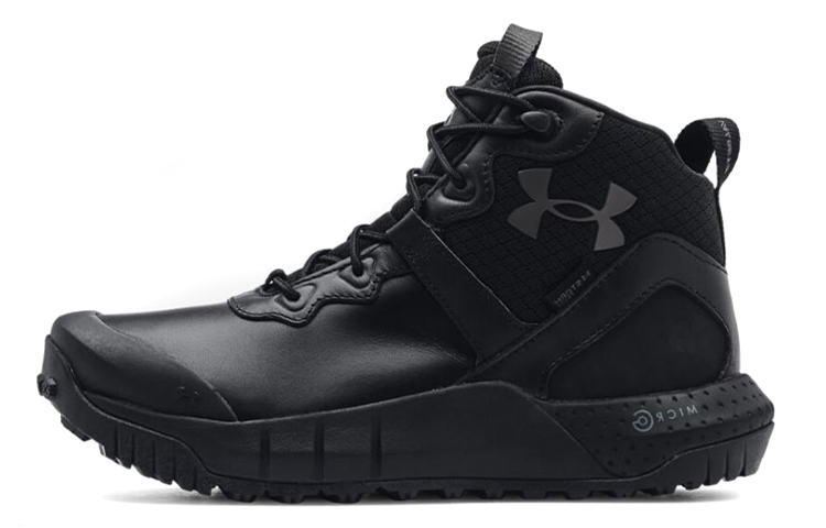 (Women) Under Armour Micro G Valsetz Mid 'Black Waterproof Tactical' 3024335-001