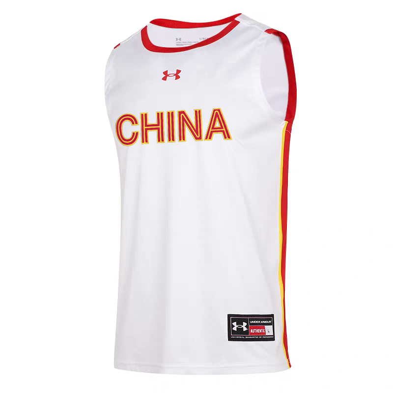 (Women) Under Armour National Team Breathable Basketball Training Tank Top - White 21600112-100