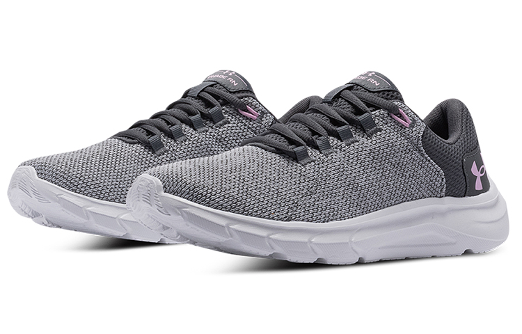 Lookbook (W) Under Armour Phade Rn 'Abu-abu Pink' Sepatu Wanita 3023434-101