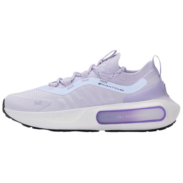 (Women) Under Armour Phantom 4 Women’s Casual Low-Top Shoes Light Purple 3027594-501