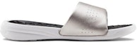 Order (W) Sandal Under Armour Playmaker Tali Tetap Perak/Kelabu 3000063-002