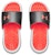 (Women) Under Armour Playmaker Fixed Strap Slippers Black/Orange 3000063-104