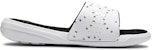 (Women) Under Armour Playmaker Micro 'White Black' 3022724-100