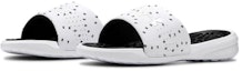 Lookbook (Women) Under Armour Playmaker Micro 'White Black' 3022724-100