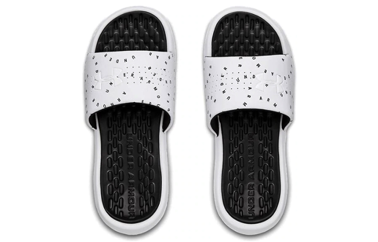 Shop (W) Under Armour Playmaker Micro '白黑' 高尔夫鞋 3022724-100