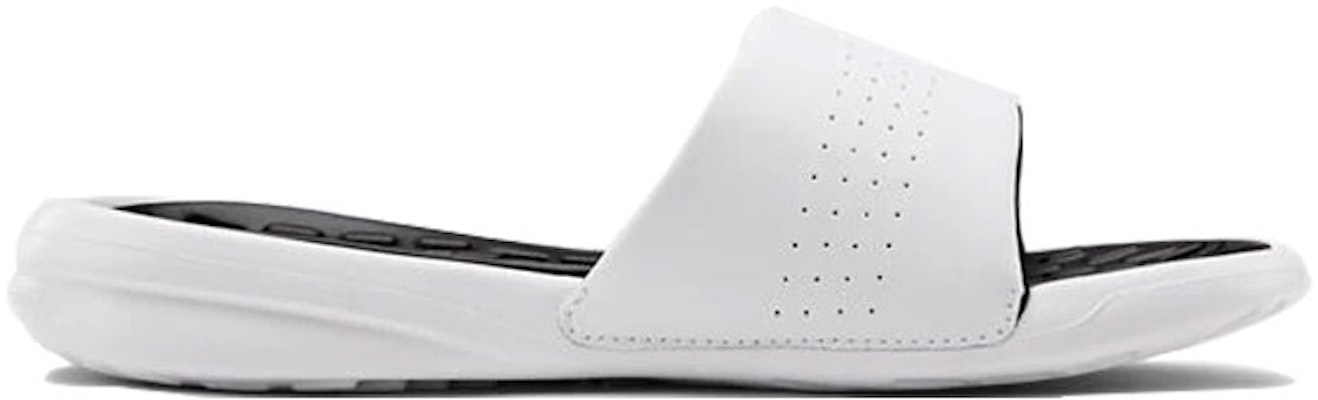 (Women) Under Armour Playmaker Slippers White 3000063-101 Order (Women) Under Armour Playmaker Slippers White 3000063-101