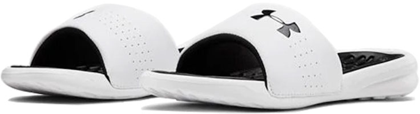 (Women) Under Armour Playmaker Slippers White 3000063-101 Lookbook (Women) Under Armour Playmaker Slippers White 3000063-101
