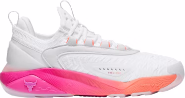 (Women) Under Armour Project Rock 7 'White Vivid Magenta' 3027601-101 (Women) Under Armour Project Rock 7 'White Vivid Magenta' 3027601-101