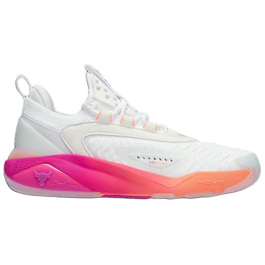Order (W) Under Armour Project Rock 7 ''Blanc Vivid Magenta'' 3027601-101