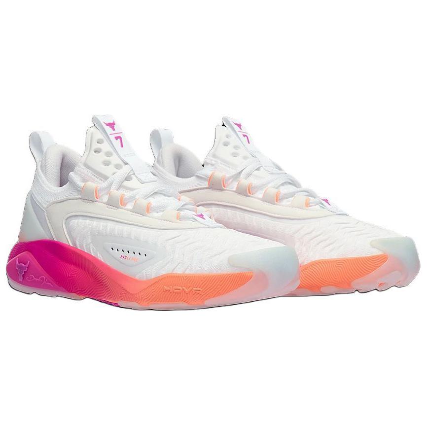 Lookbook (W) Under Armour Project Rock 7 ''Blanc Vivid Magenta'' 3027601-101