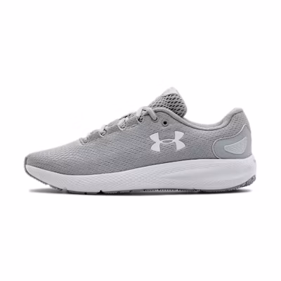 (W) UA Charged Pursuit 2 Sports Shoes Gray/White