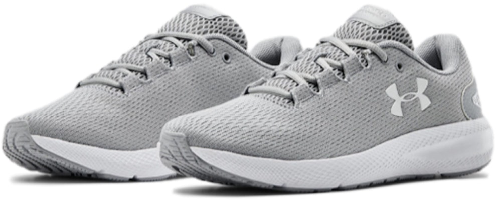 (W) Sepatu Olahraga Under Armour Charged Pursuit 2 Abu/Putih 3022604-101 Lookbook (W) Sepatu Olahraga Under Armour Charged Pursuit 2 Abu/Putih 3022604-101