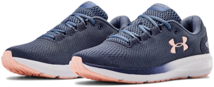 (W) 安德玛Charged Pursuit 2蓝粉色运动鞋 3022604-401 Lookbook (W) 安德玛Charged Pursuit 2蓝粉色运动鞋 3022604-401