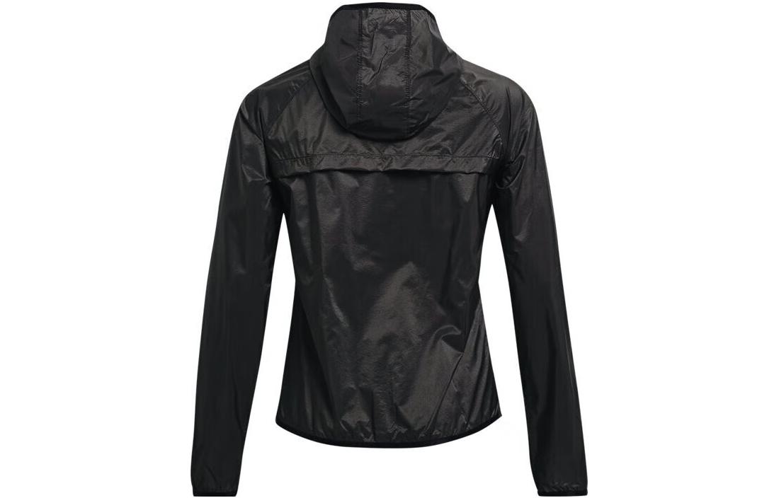 Lookbook (W) Under Armour Qualifier 黑色連帽外套 休閒運動服 1326558-010