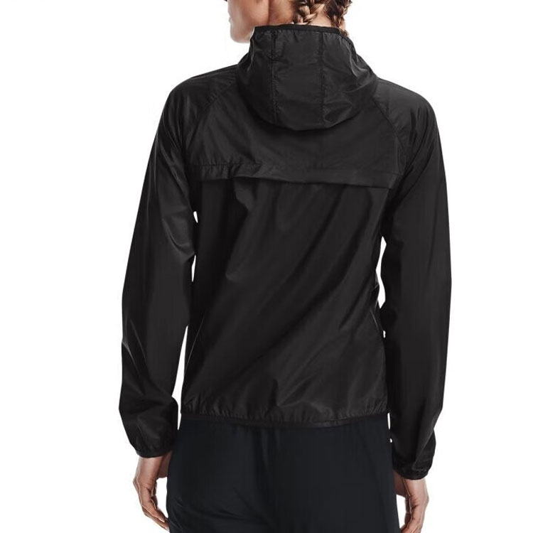 Purchase (W) Under Armour Qualifier 黑色連帽外套 休閒運動服 1326558-010