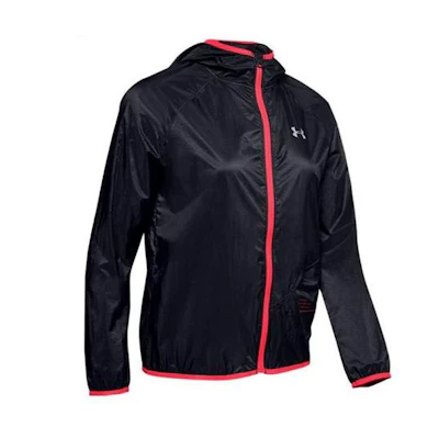 (Women) Under Armour Qualifier Running Jacket Black 1326558-003