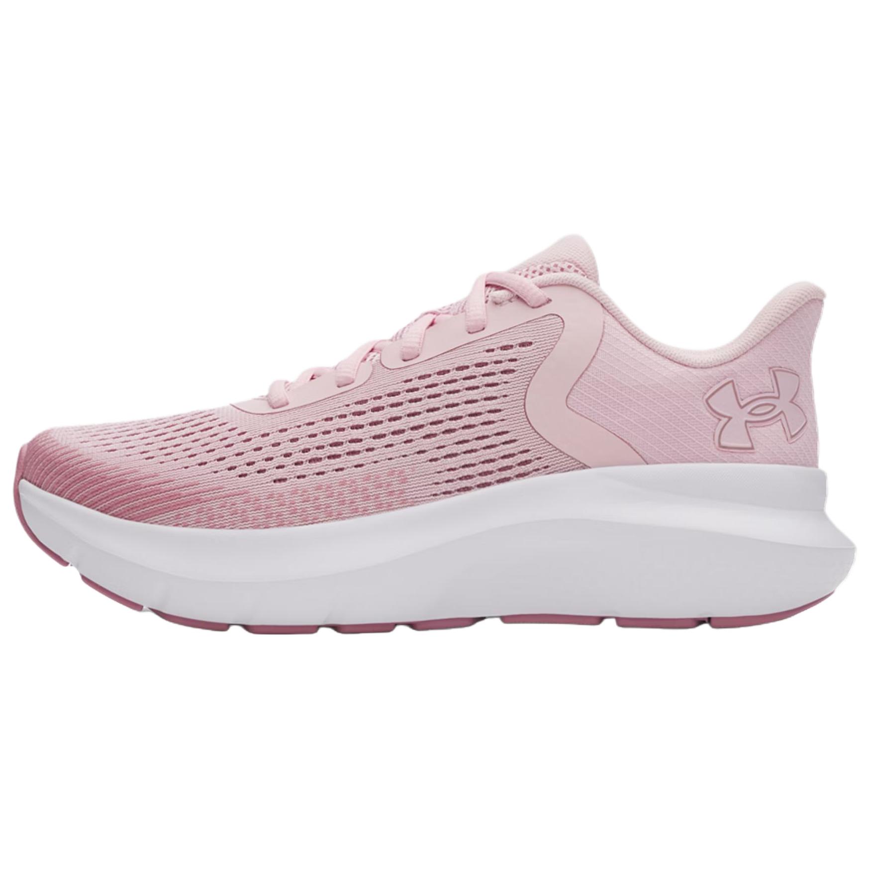 (Women) Under Armour Rogue 5 Classic Breathable Running Shoes Pink. 3028262-647
