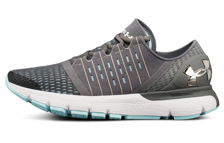 (Women) Under Armour Running Low 'Grey Blue' 1285482-101