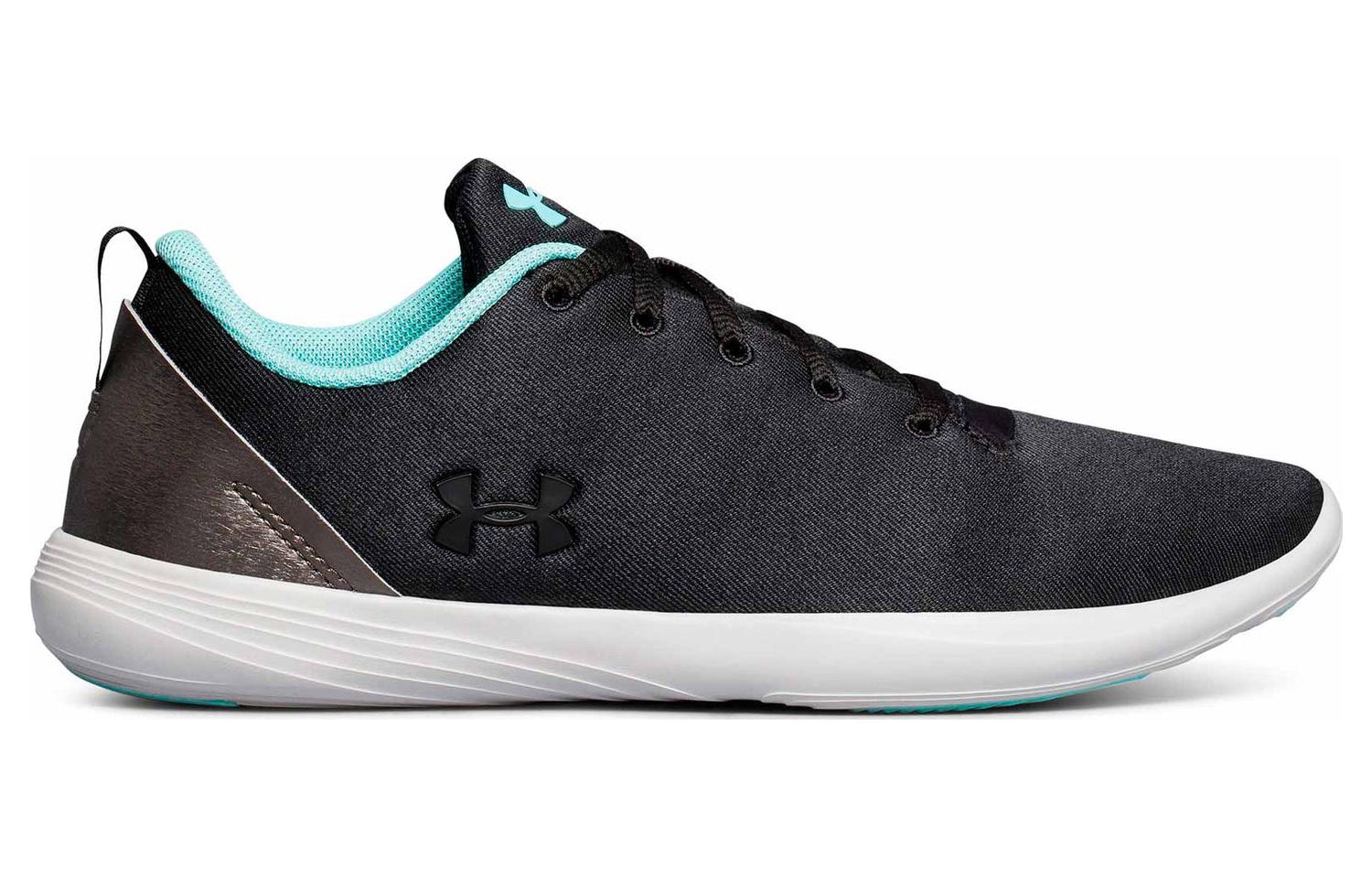 (W) UA Running Shoes Low 'Black' 圖 2