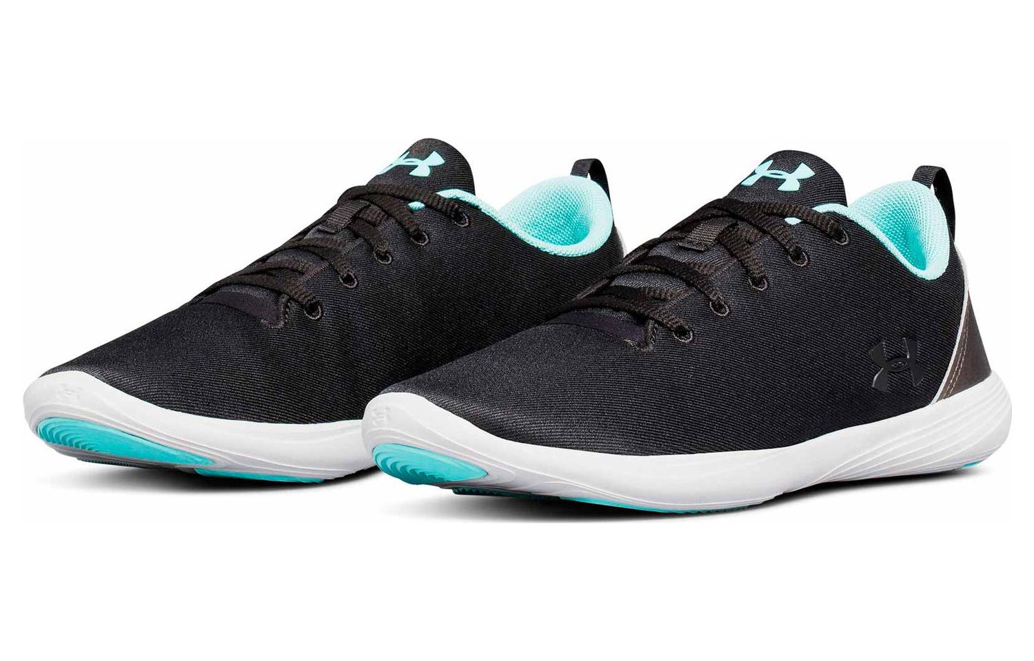 (W) UA Running Shoes Low 'Black' 圖 3