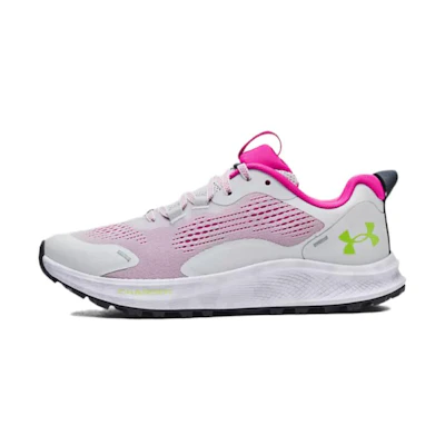 (W) UA Charged Bandit Trail 2 Running Shoes 'Grey Rebel Pink'