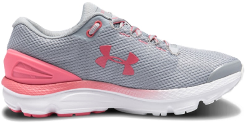 (W) Under Armour Charged Gemini Abu-Abu/Pink 3023277-104 Order (W) Under Armour Charged Gemini Abu-Abu/Pink 3023277-104