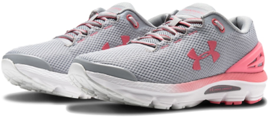 (W) Under Armour Charged Gemini Abu-Abu/Pink 3023277-104 Lookbook (W) Under Armour Charged Gemini Abu-Abu/Pink 3023277-104