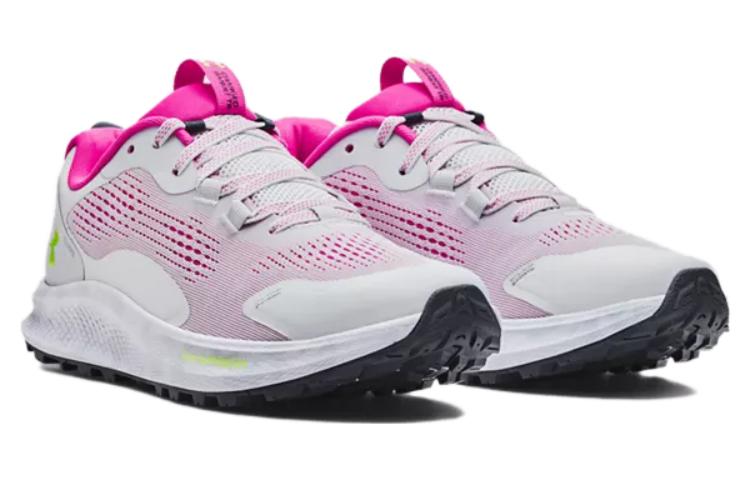 Lookbook (W) 安德玛 Charged Bandit Trail 2 跑鞋 '灰色叛逆粉' 3024191-101