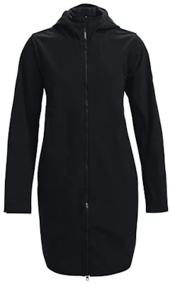 (W) 언더아머 러시 쉘 블랙 미드길이 후드 트레이닝 자켓 1364906-001 Buy (W) 언더아머 러시 쉘 블랙 미드길이 후드 트레이닝 자켓 1364906-001