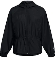 (Women) Under Armour RUSH Vanish Elite Black Full-Zip Training Jacket 1382726-001 (Women) Under Armour RUSH Vanish Elite Black Full-Zip Training Jacket 1382726-001