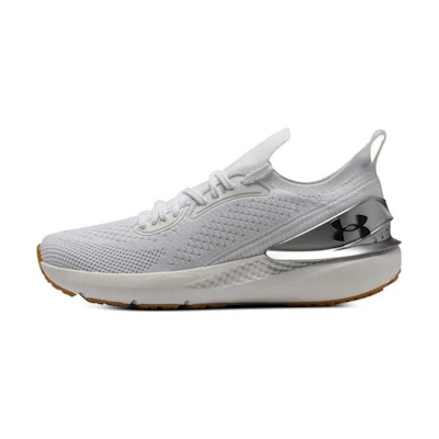 (W) UA Shift Tennis Shoes 'White Silver'