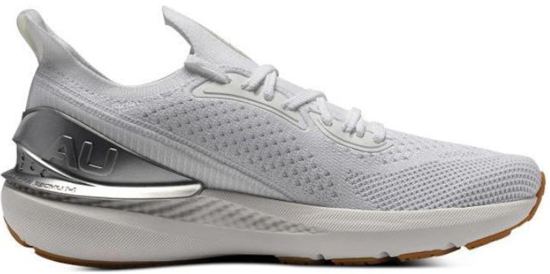 (W) Under Armour Shift Kasut Tenis 'Putih Perak' 3027777-101 Order (W) Under Armour Shift Kasut Tenis 'Putih Perak' 3027777-101