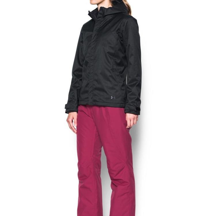 Details for (W) 언더아머 시에나 3-in-1 트레이닝 후디 자켓 블랙 1296868-001