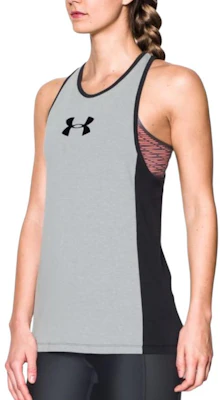 (Women) Under Armour Sleeveless Tank Top with Colorblock Logo. 1290681-025 Buy (Women) Under Armour Sleeveless Tank Top with Colorblock Logo. 1290681-025