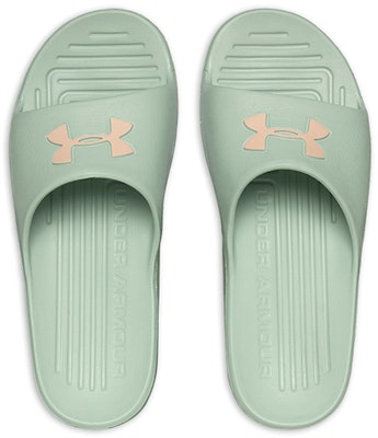 (Women) Under Armour Slide Core 'Green' 3023495-300 Shop (Women) Under Armour Slide Core 'Green' 3023495-300