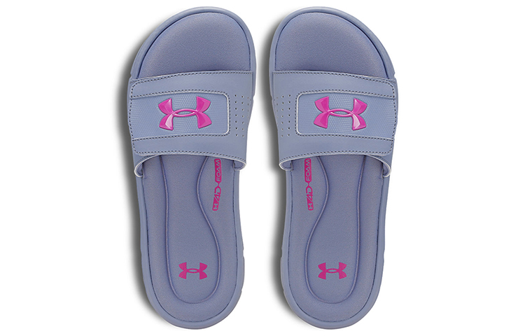 Lookbook Under Armour Slide Ignite 運動拖鞋 女款 藍色