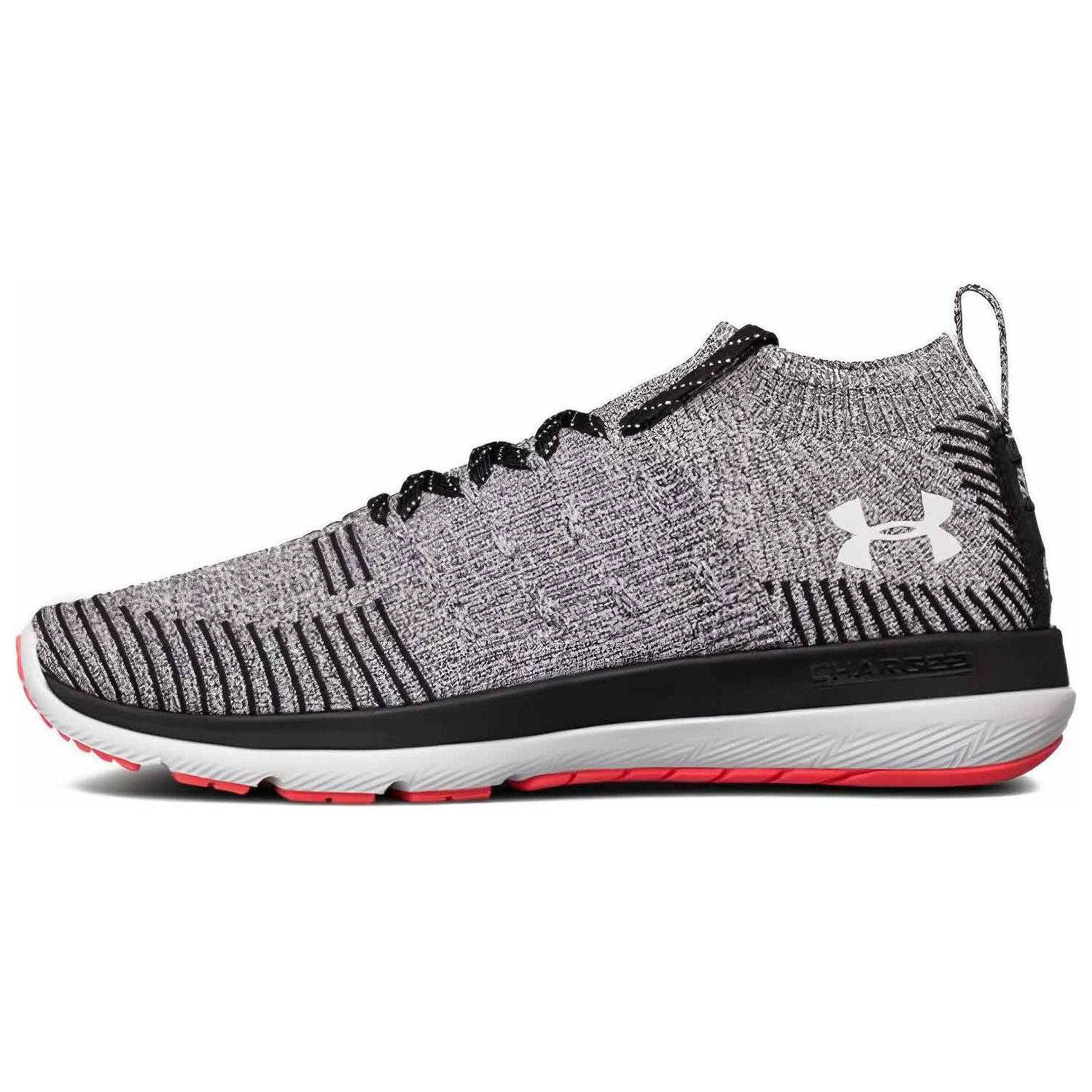 (Women) Under Armour Slingflex Rise Sports Shoes Gray/Red 3000096-100