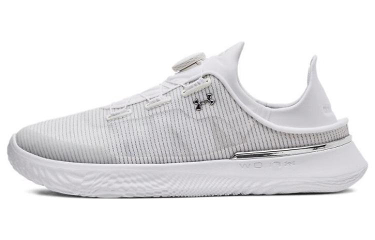 Buy (W) UAスリップスピード トレーナー 白/シルバー 3027812-100