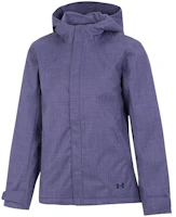 (Women) Under Armour Solid 3-in-1 Running Fitness Jacket Blue Purple 1296868-767 (Women) Under Armour Solid 3-in-1 Running Fitness Jacket Blue Purple 1296868-767