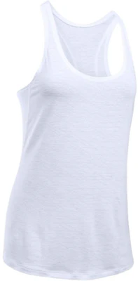 (Women) Under Armour Solid Color Racerback Tank Top 1289389-100 Buy (Women) Under Armour Solid Color Racerback Tank Top 1289389-100