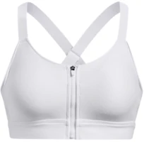 (Women) Under Armour Solid High-Impact Sports Tank Top 1374122-100 (Women) Under Armour Solid High-Impact Sports Tank Top 1374122-100