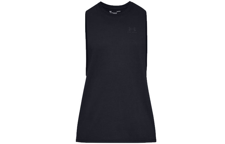(Women) Under Armour Sportstyle Loose Fit Training Tank Top - Black. 1329286-001