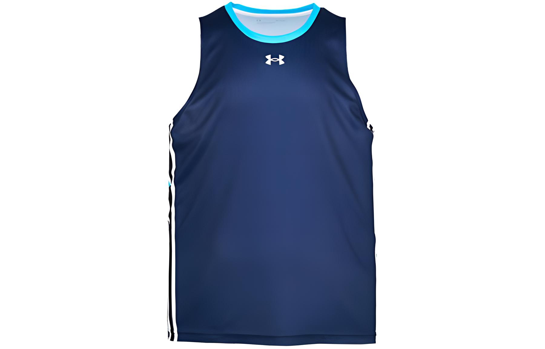 (Women) Under Armour SS24 Blue Sleeveless Quick-Dry Loose Sports Tank Top 24500111-409