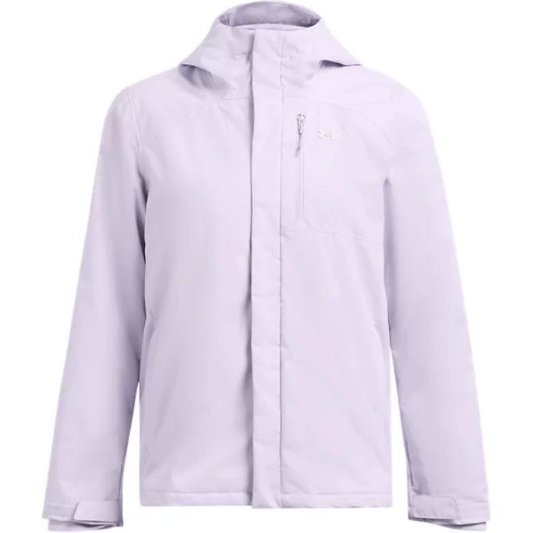 (Women) Under Armour Storm Porter Outdoor 3-in-1 Training Jacket Light Purple 1371593-535